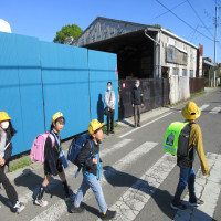 民生委員さんによるあいさつ運動