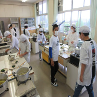 ５年生　調理実習