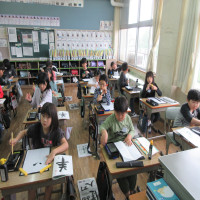 ４年生　書写