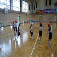 ２年生　ジャベリックスローに挑戦