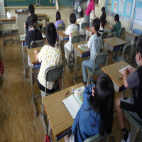 ３、４年生の算数の授業
