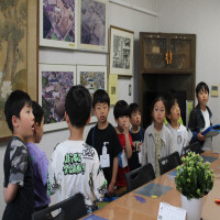 １年生の学校探検