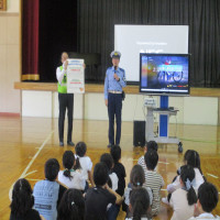 交通安全教室１年・３年