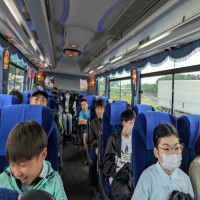 待ちに待った修学旅行へ出発