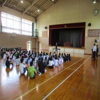 全校朝会５月
