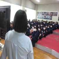 進路集会（３年生）