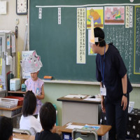 お客様がいらっしゃいました