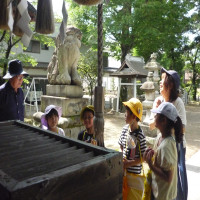 1年生　校外学習（大桑神社）
