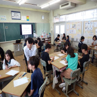 ６年　薬物乱用防止教室が行われました。
