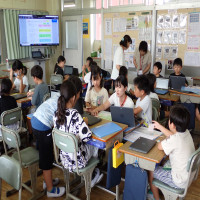 お客様がいらっしゃいました。