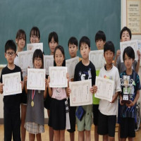 縦割り読書運動会表彰式(オンライン)