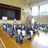 全校朝会（７月）