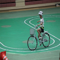 交通安全こども自転車大会　市代表として大活躍！